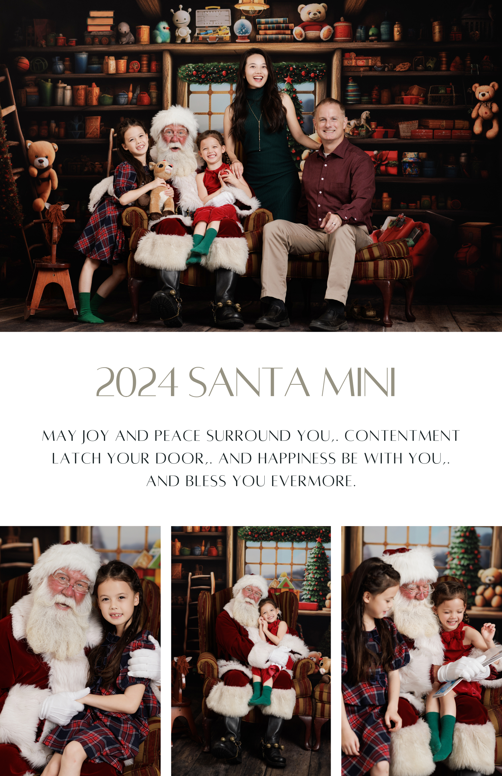 DFW Santa Mini Session 2024 | Southlake, TX — July Angel